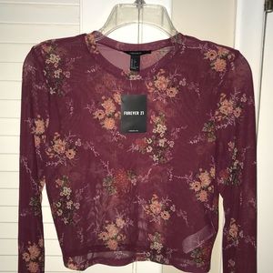 Forever 21 Mesh Top